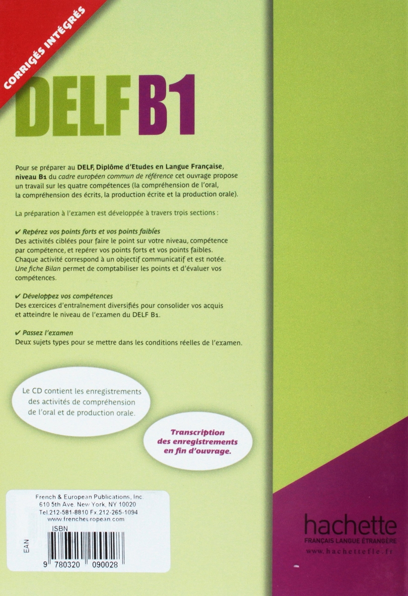  DELF B1 + CD audio 