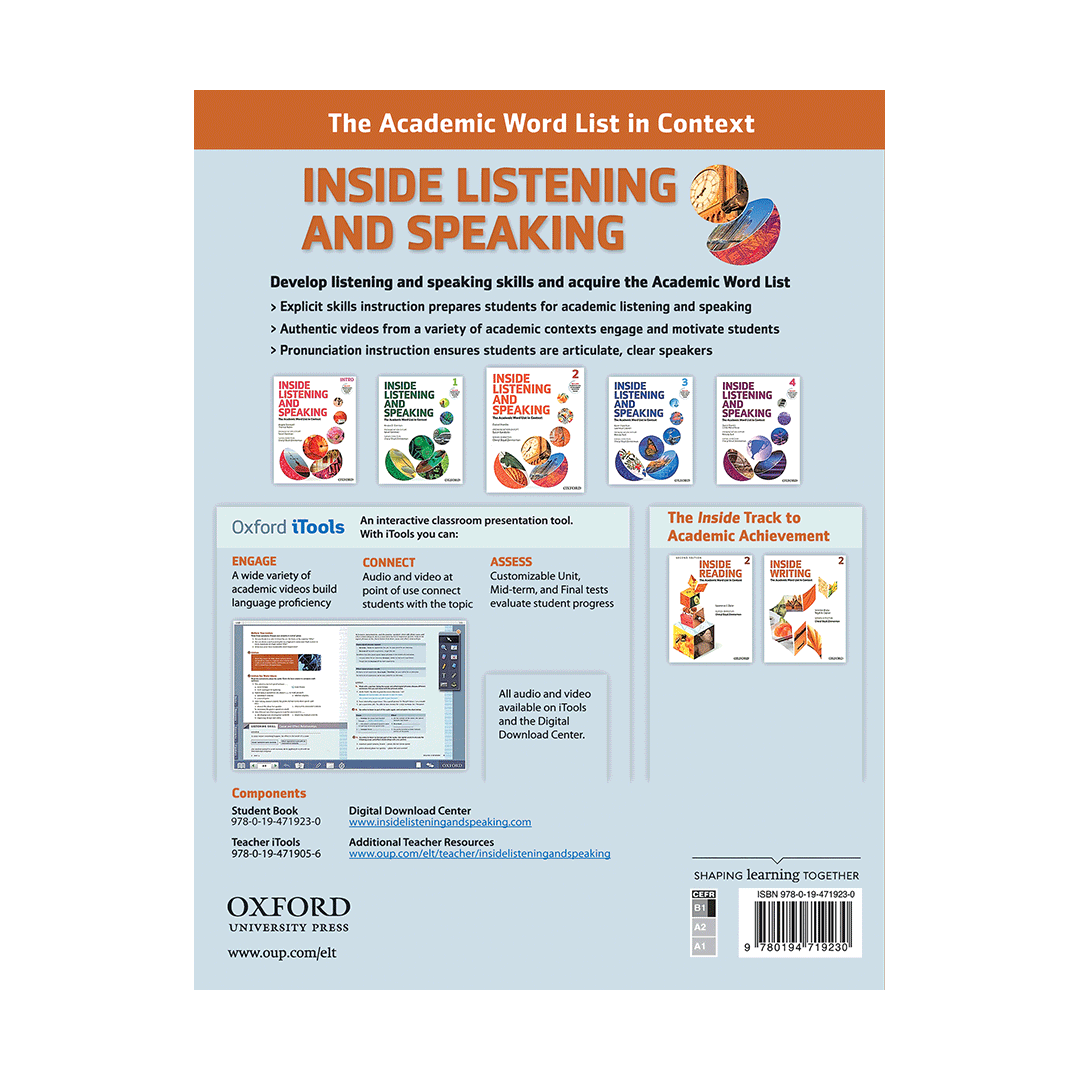 Inside Listening And Speaking 2+CD 