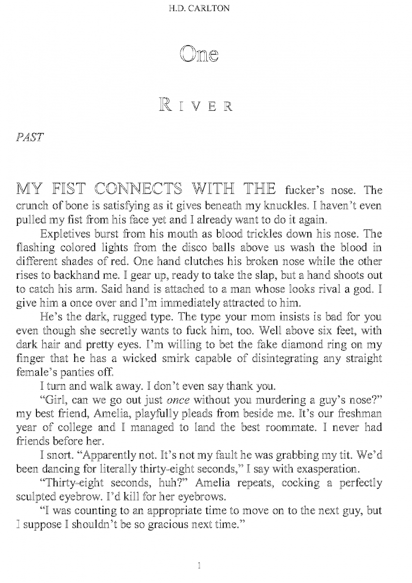 کتاب Shallow River by H D Carlton