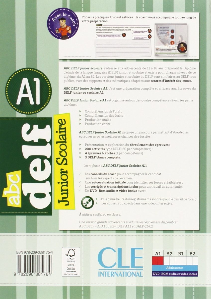 ABC DELF Junior scolaire - Niveau A1+ DVD