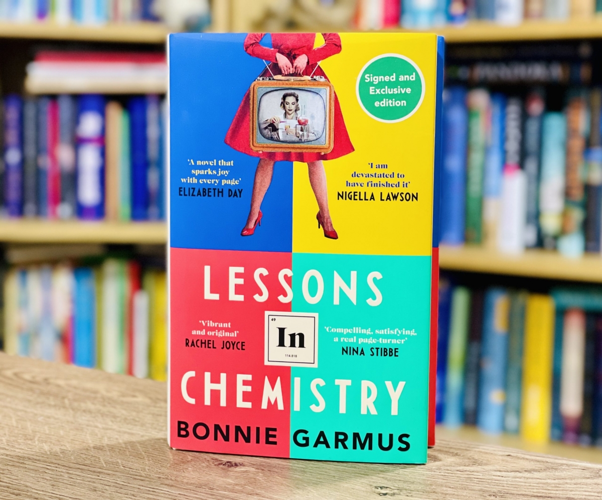  کتاب Lessons in Chemistry by Bonnie Garmus 