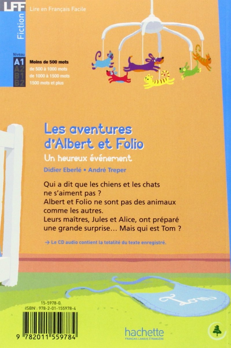 Albert et Folio : Un heureux evenement + CD audio 