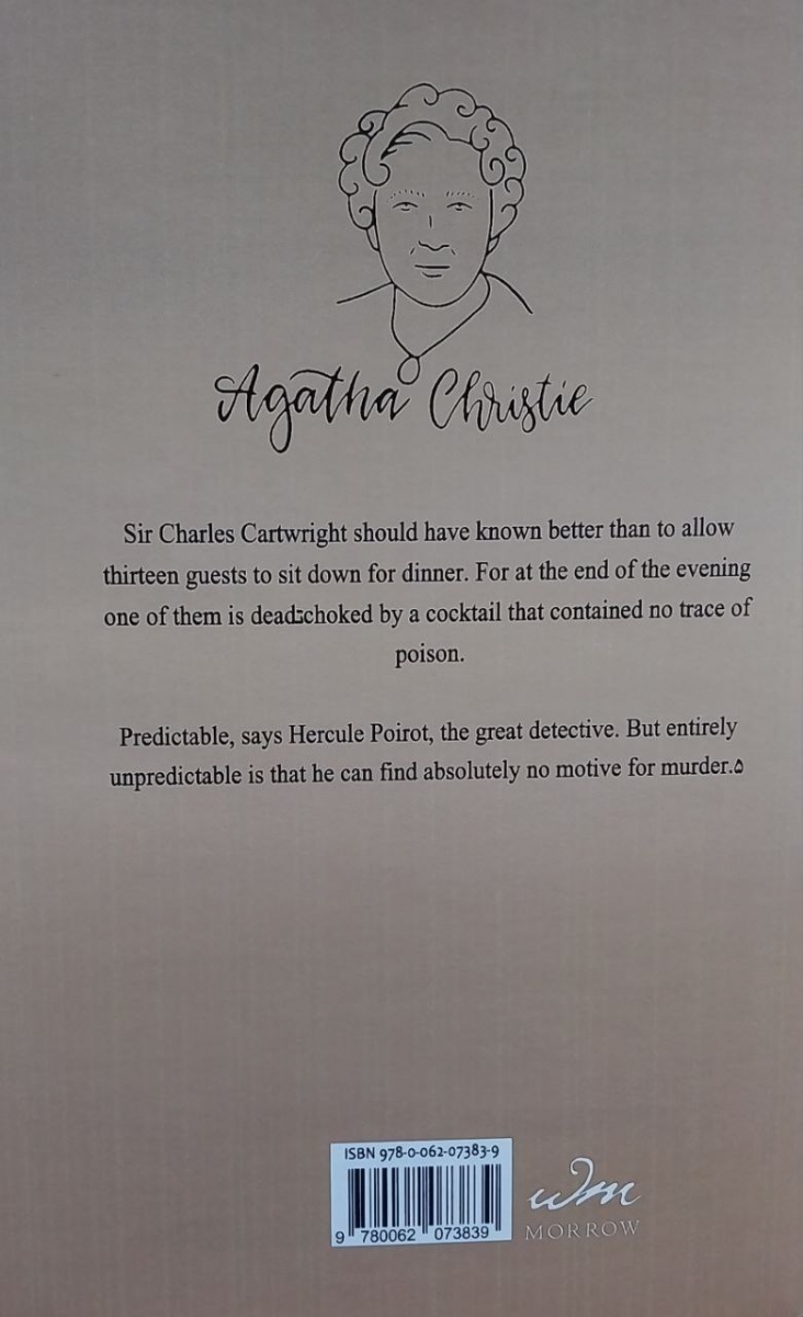 کتاب three act tragedy by Agatha Christie