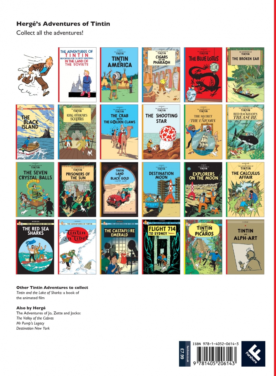 TINTIN IN AMERICA (The Adventures of Tintin) by Hergé