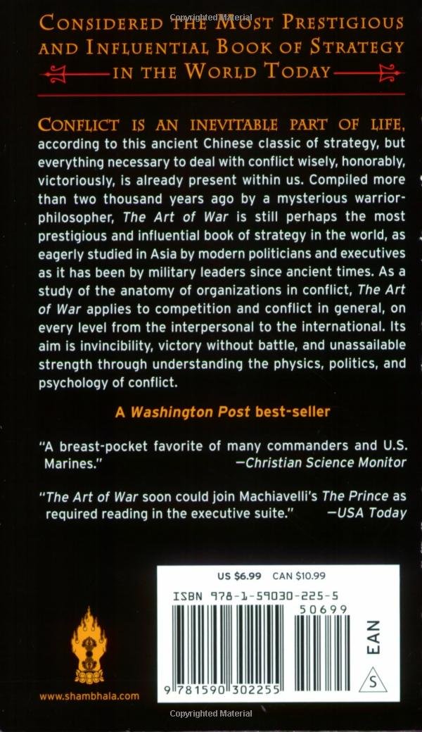  کتاب The Art of War by sun tzu