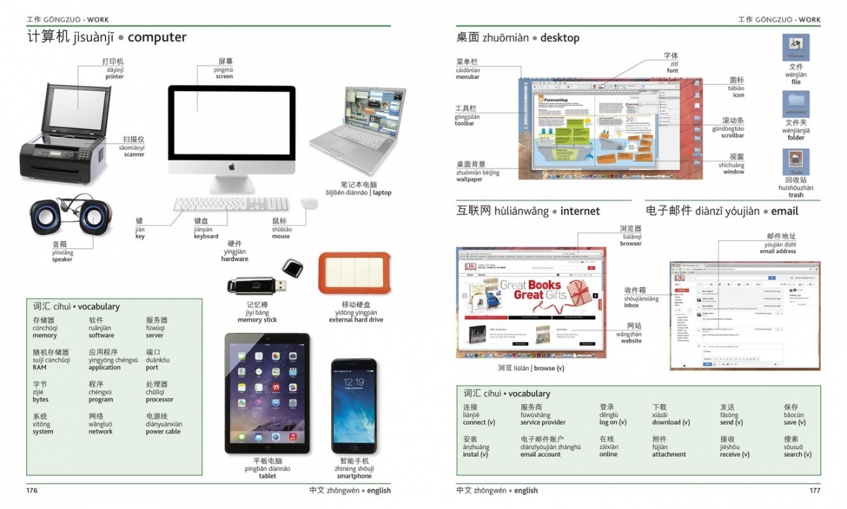 Chinese English Bilingual Visual Dictionary 