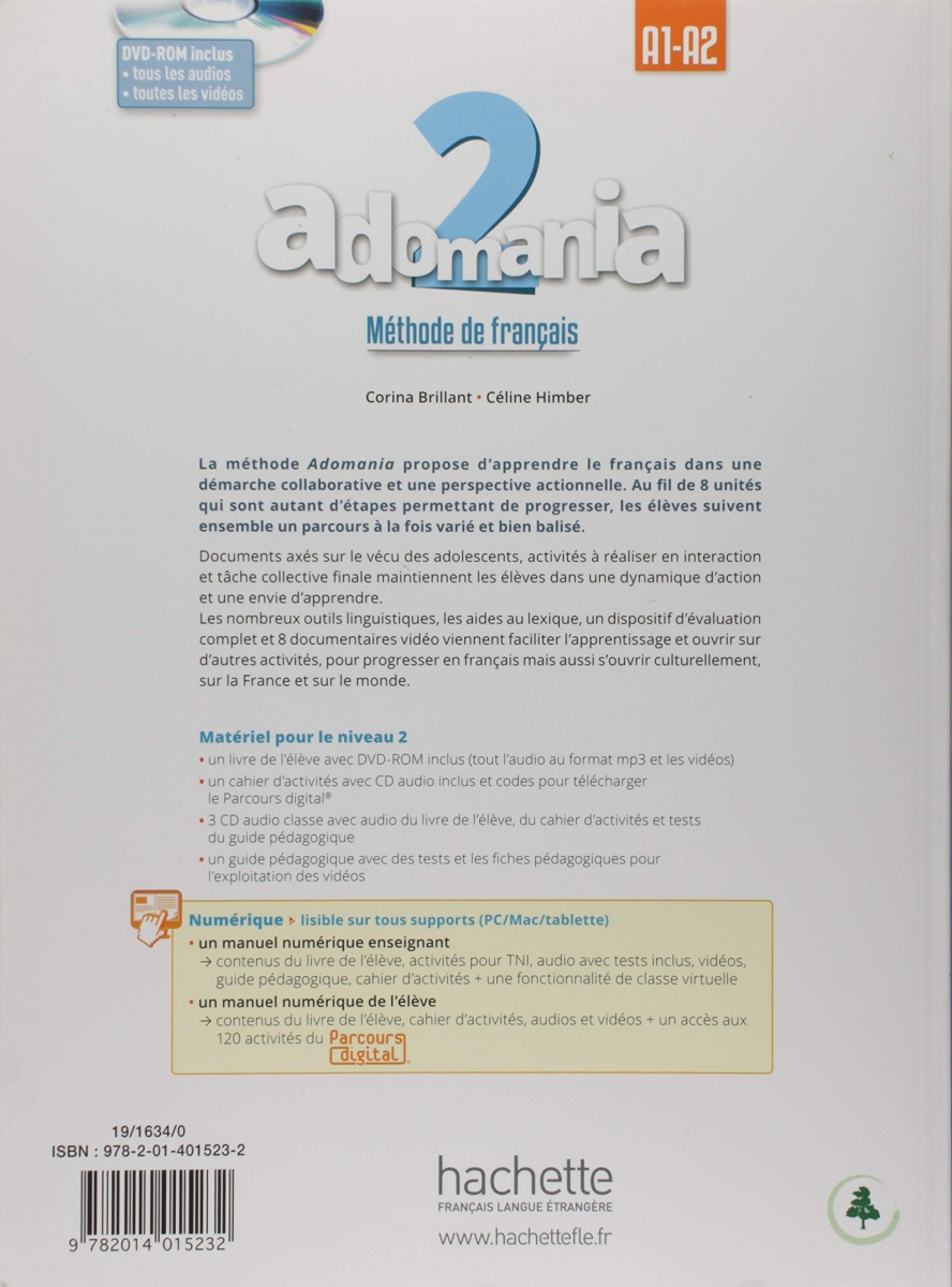 Adomania 2 + Cahier + DVD