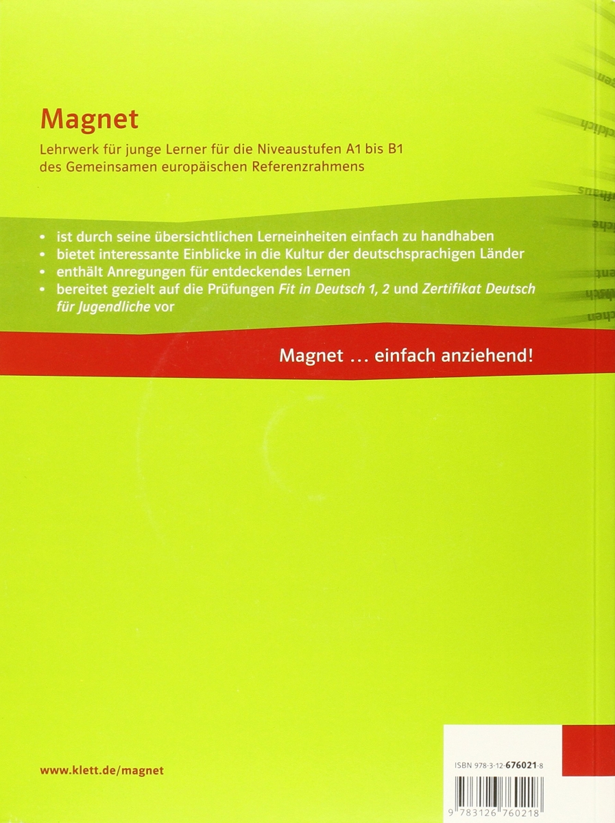 Magnet A2: Kursbuch mit Audio-CD | Klett Sprachen