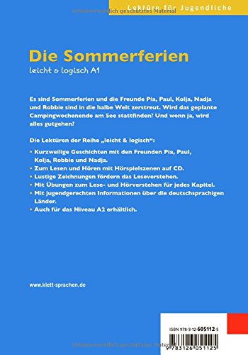 Die Sommerferien: Buch mit Audio-CD | Klett Sprachen