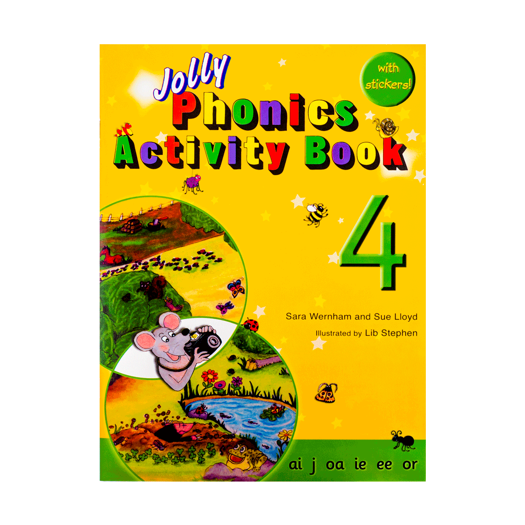 Jolly Phonics Activity Book 4 