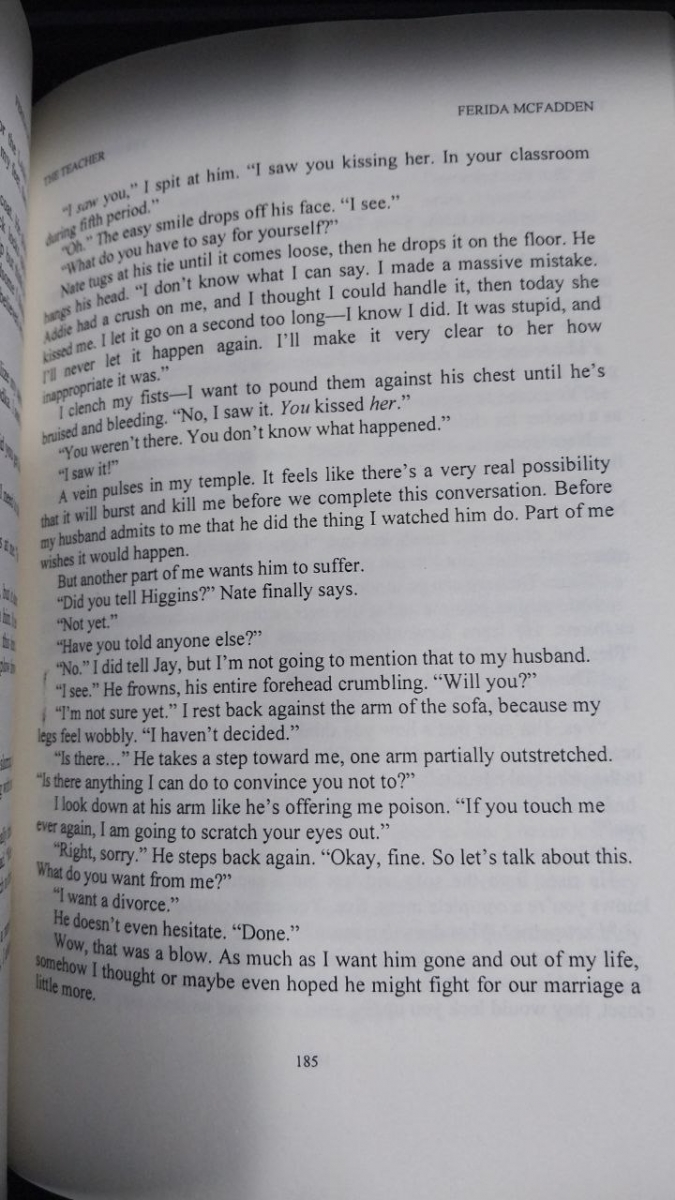 کتاب The Teacher BY FREIDA MCFADDEN