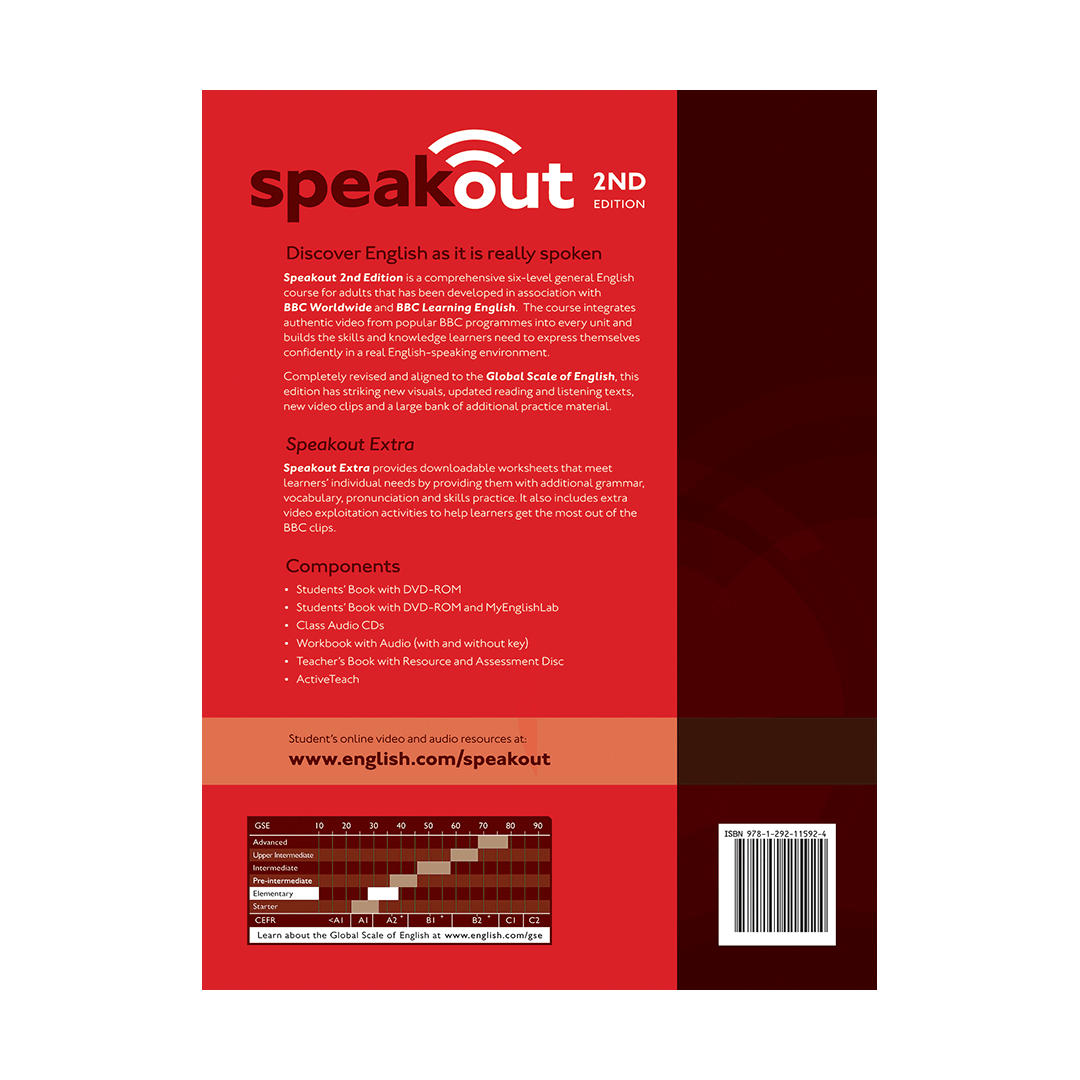 Speakout 2nd Elementary 2nd (SB+WB+2DVD) 