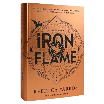  کتاب Iron Flame book 2 by Rebecca Yarros جلد سخت