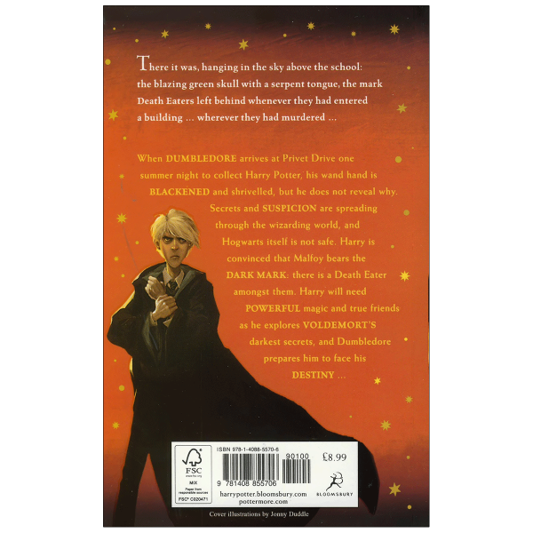 Harry Potter and the Half-Blood Prince-Book6 جلد سخت دو جلدی