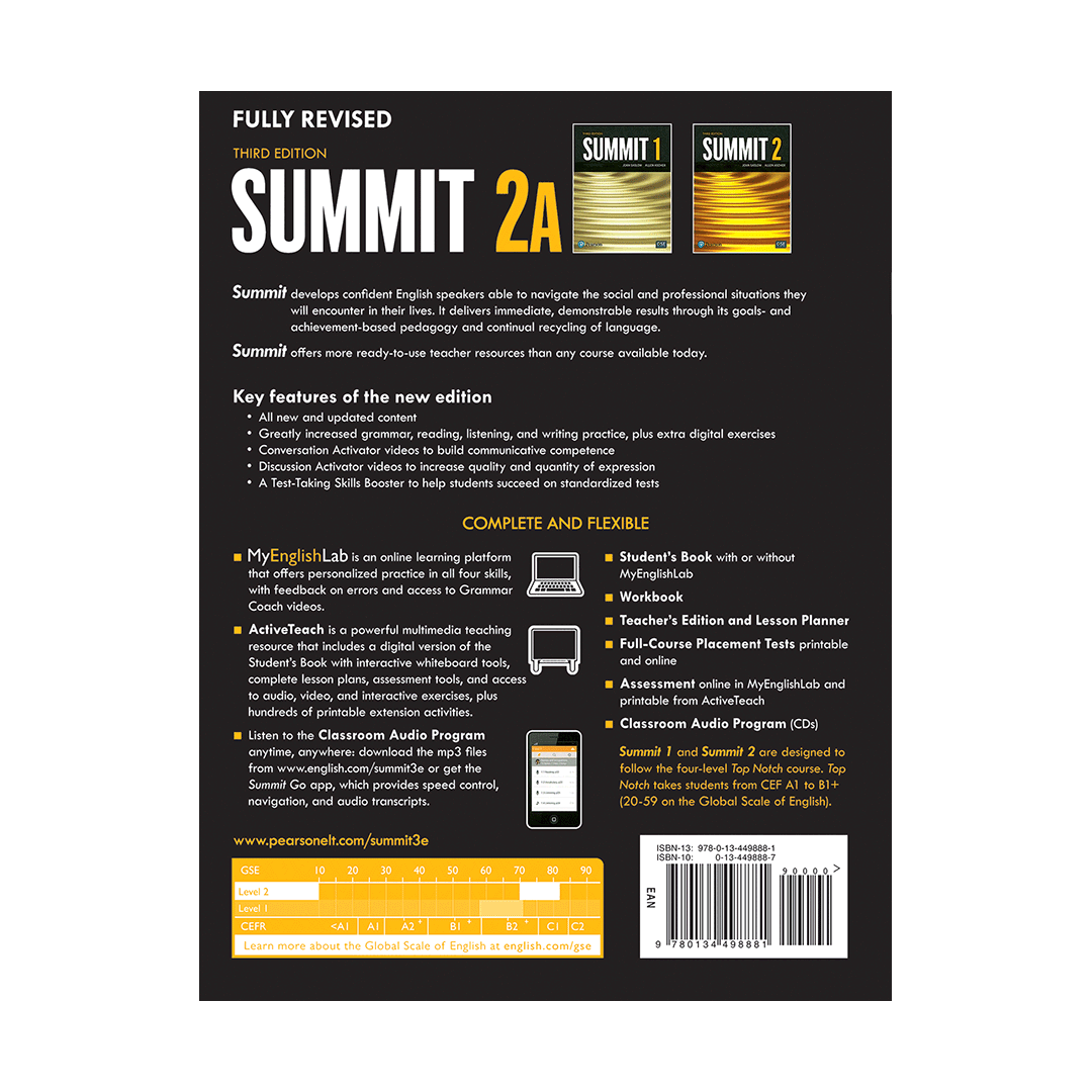 Summit 2 SB +WB CD (Third Edition)