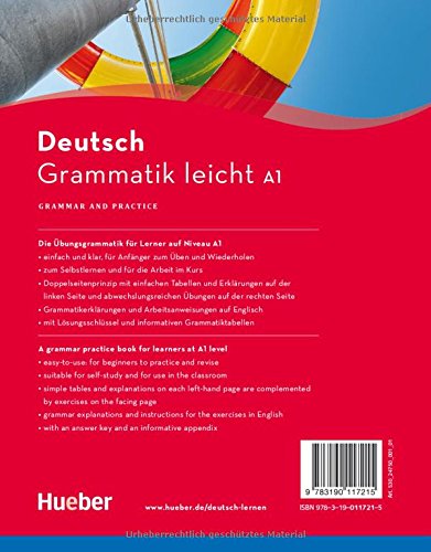 Deutsch Grammatik leicht A1- Hueber