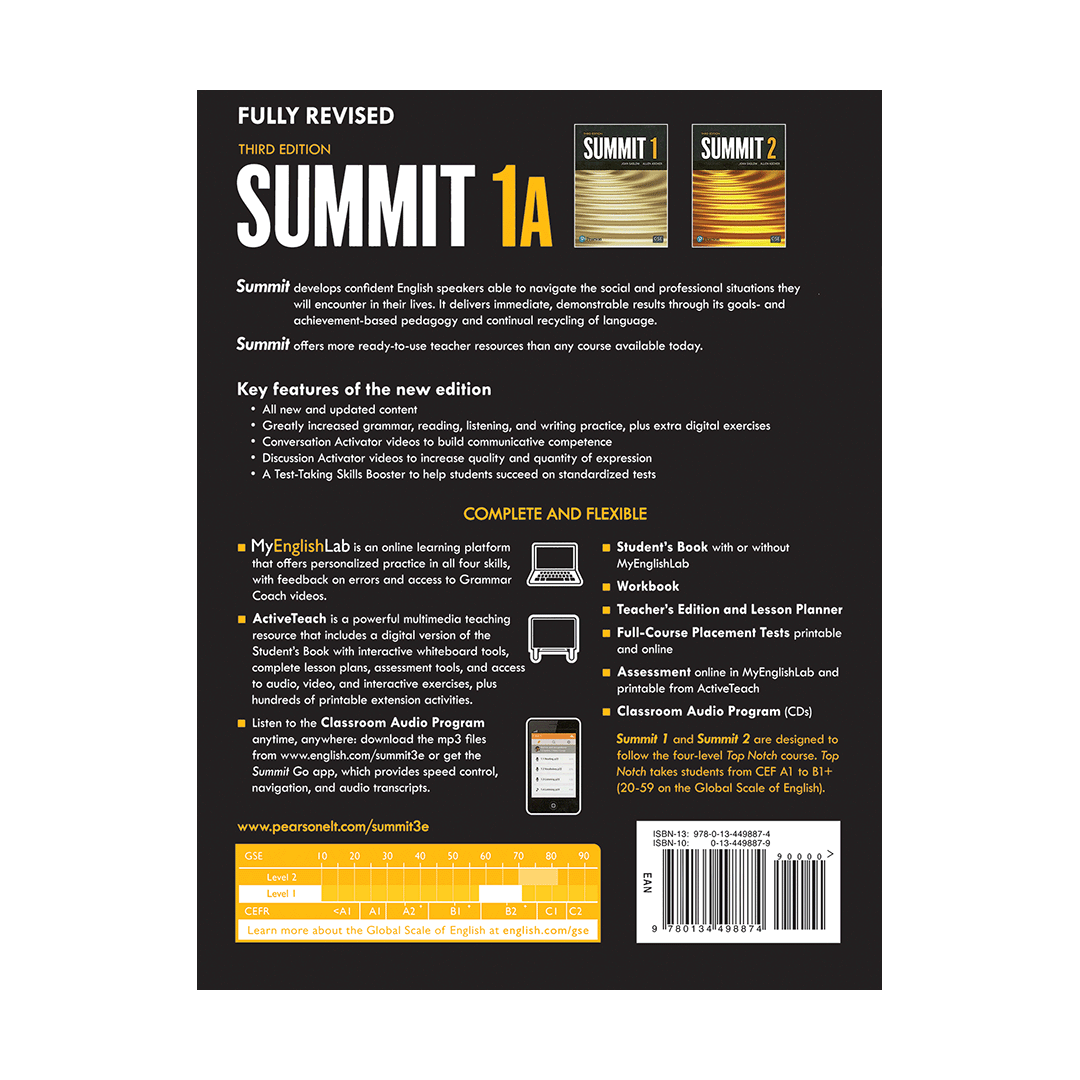 Summit 1 SB +WB CD (Third Edition)