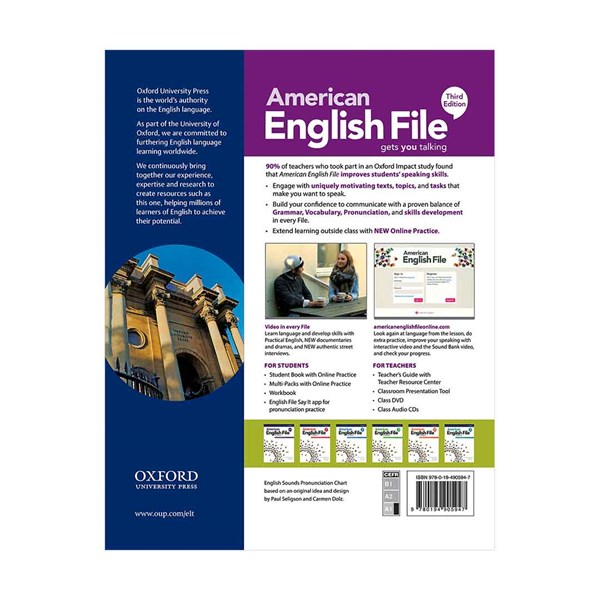 American English File Starter 3rd امریکن فایل وزیری