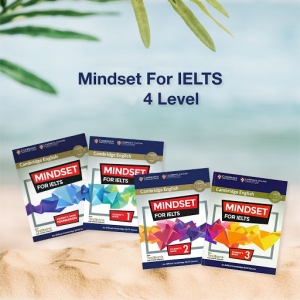CAMBRIDGE ENGLISH MINDSET FOR IELTS +CD دوره 4 جلدی