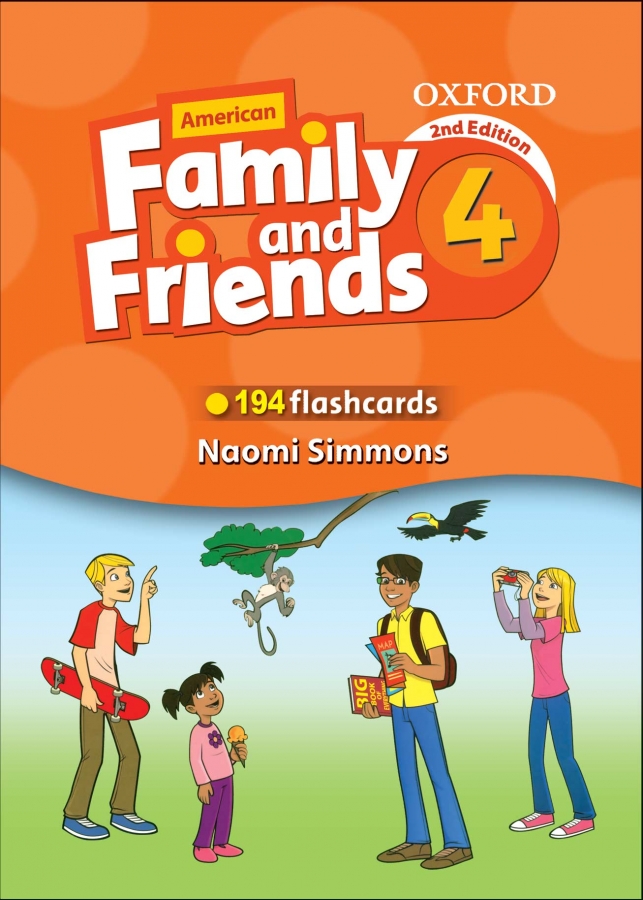 Flashcards American Family and Friends 4 Second Edition