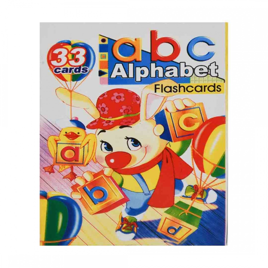 فلش کارت الفبای زبان انگلیسی Flash Cards A‌ B C‌ Alphabet