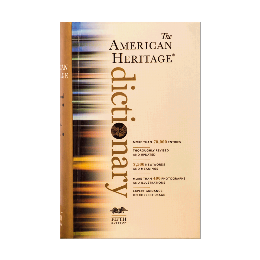 The American Heritage Dictionary Fifth Edition