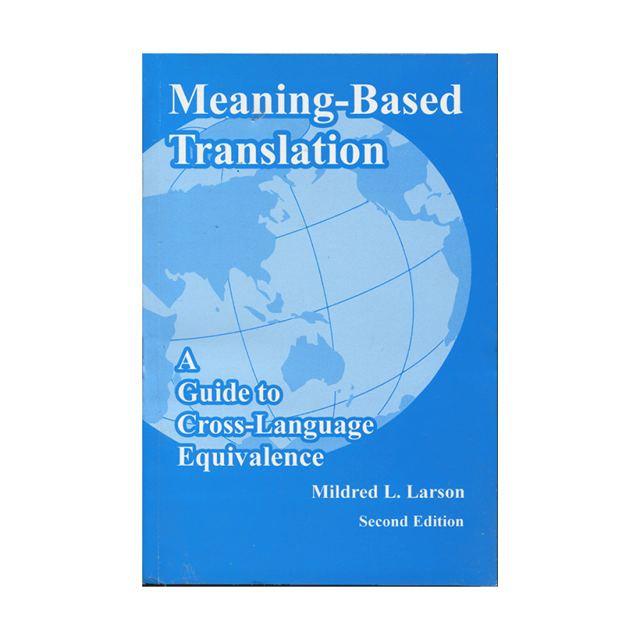 Meaning based Translation 2nd Edition 