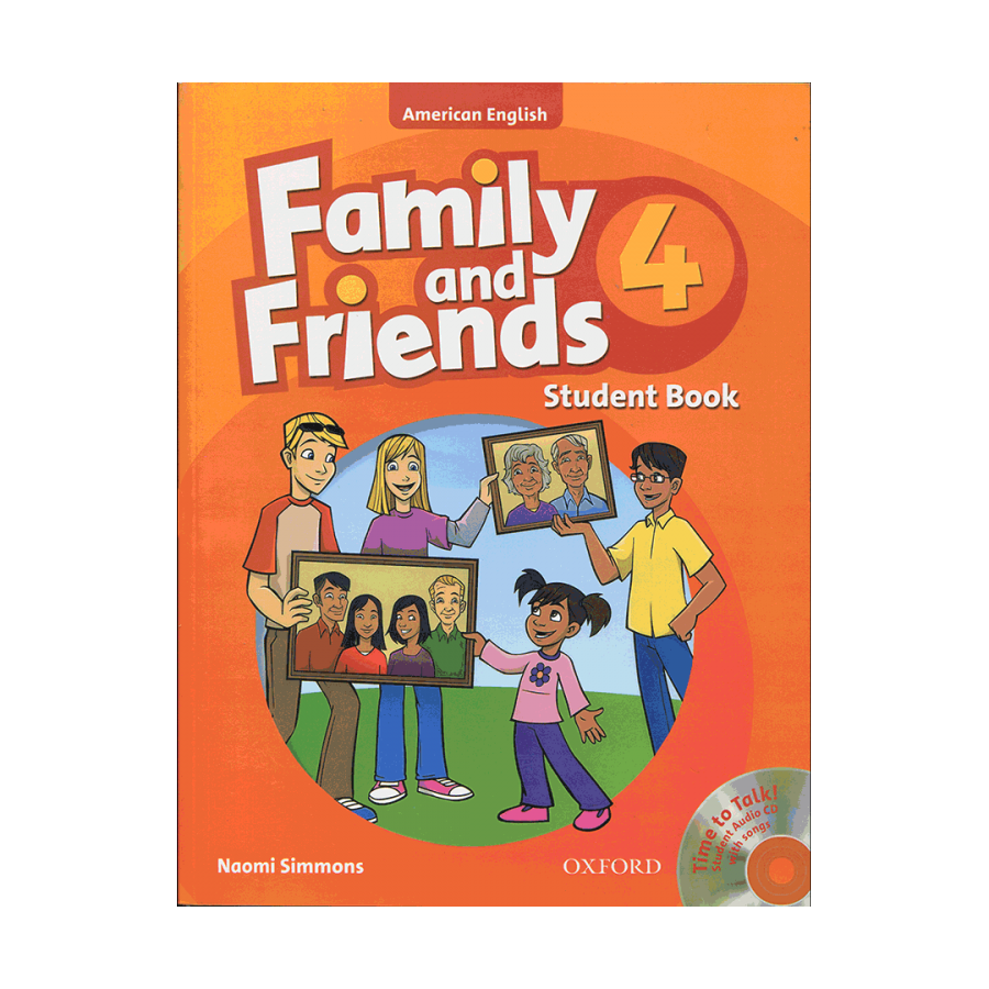 American Family and Friends 4 (SB+WB+CD) 