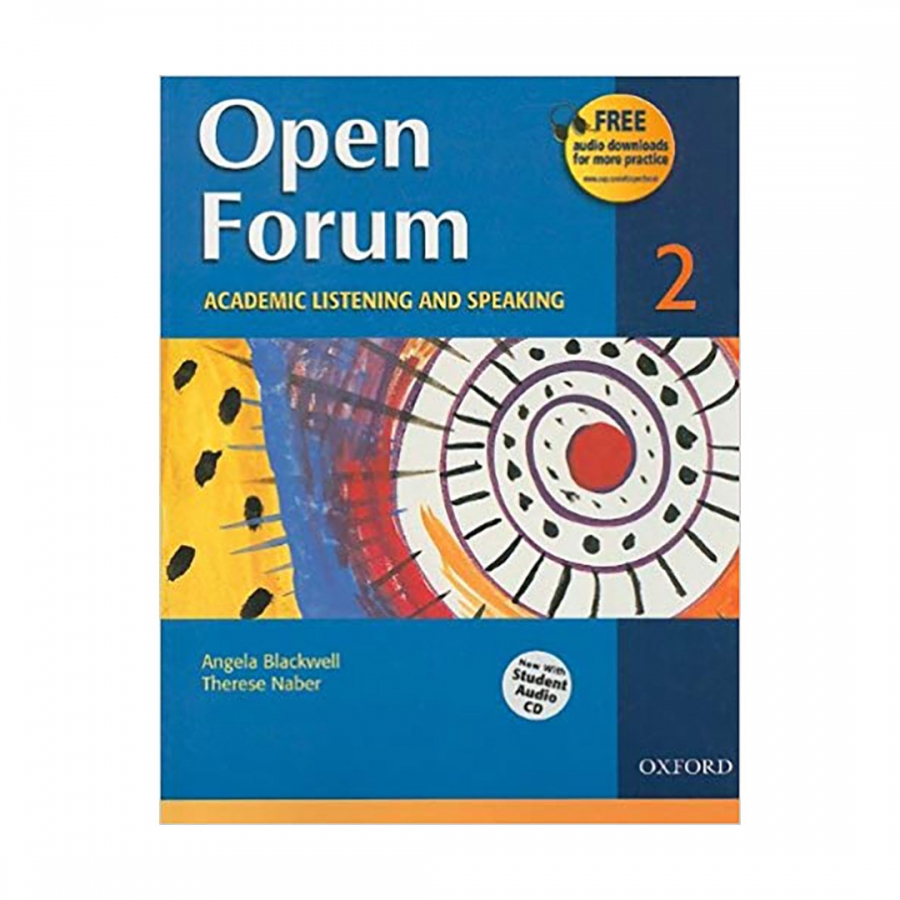  Open Forum 2 Student Book with Test Booklet & CD