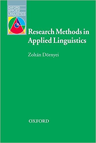 Research Methods in Applied Linguistics 