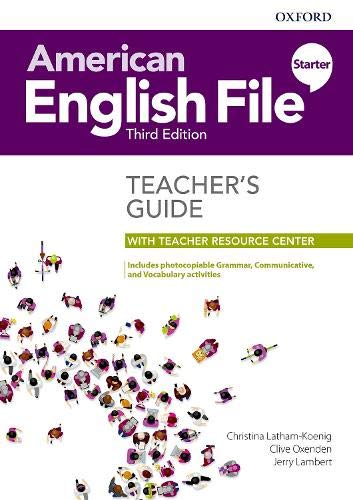  American English File: Starter Teachers Book 3rd