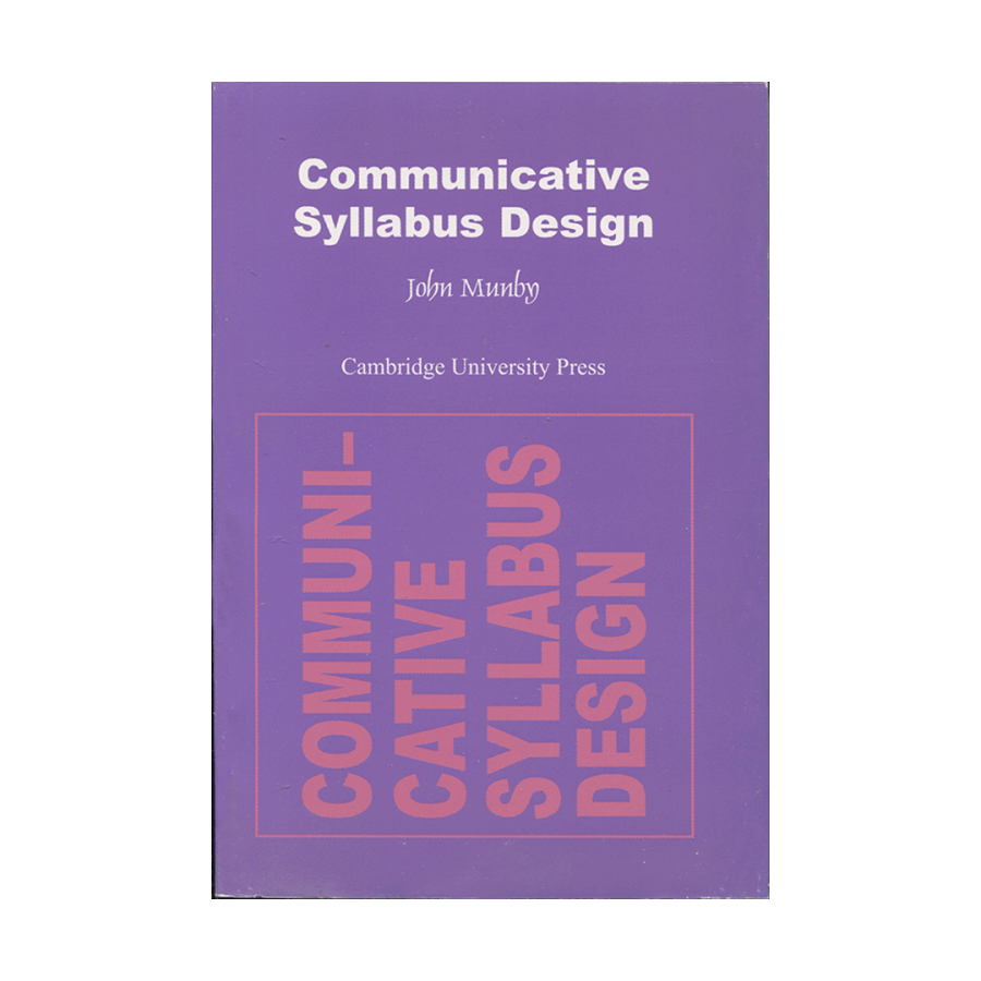 Communicative Syllabus Design