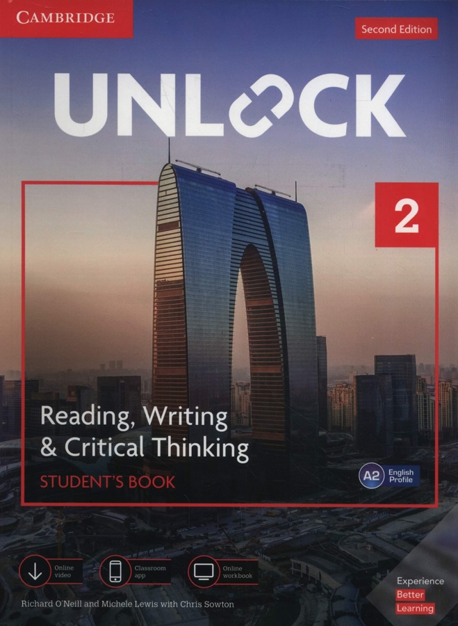 کتاب Unlock 2nd Edition 2 Reading, Writing And Critical Thinking