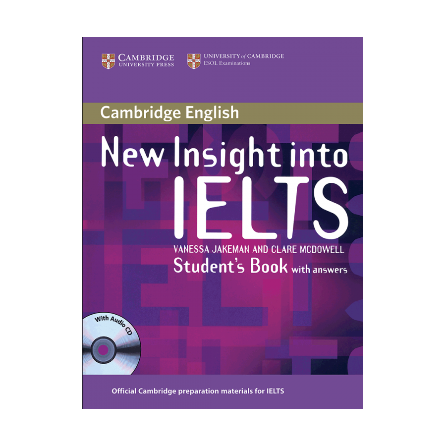New Insight Into IELTS Students Book +work book CD 