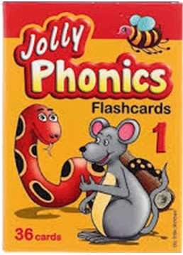 Jolly Phonics 1 FlashCards فلش کارت جولی