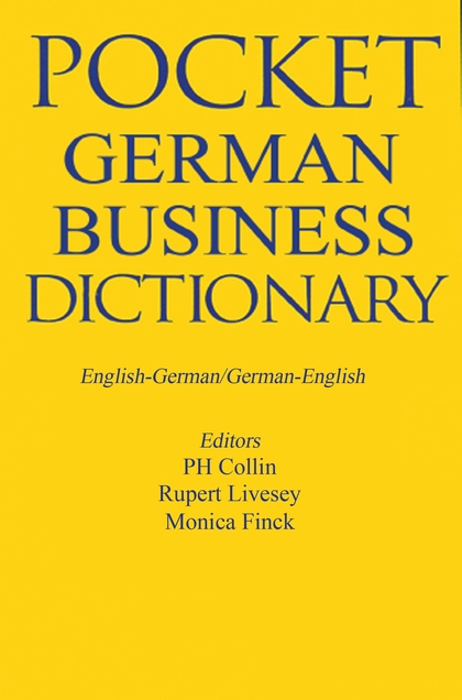 pocket german business dictionary