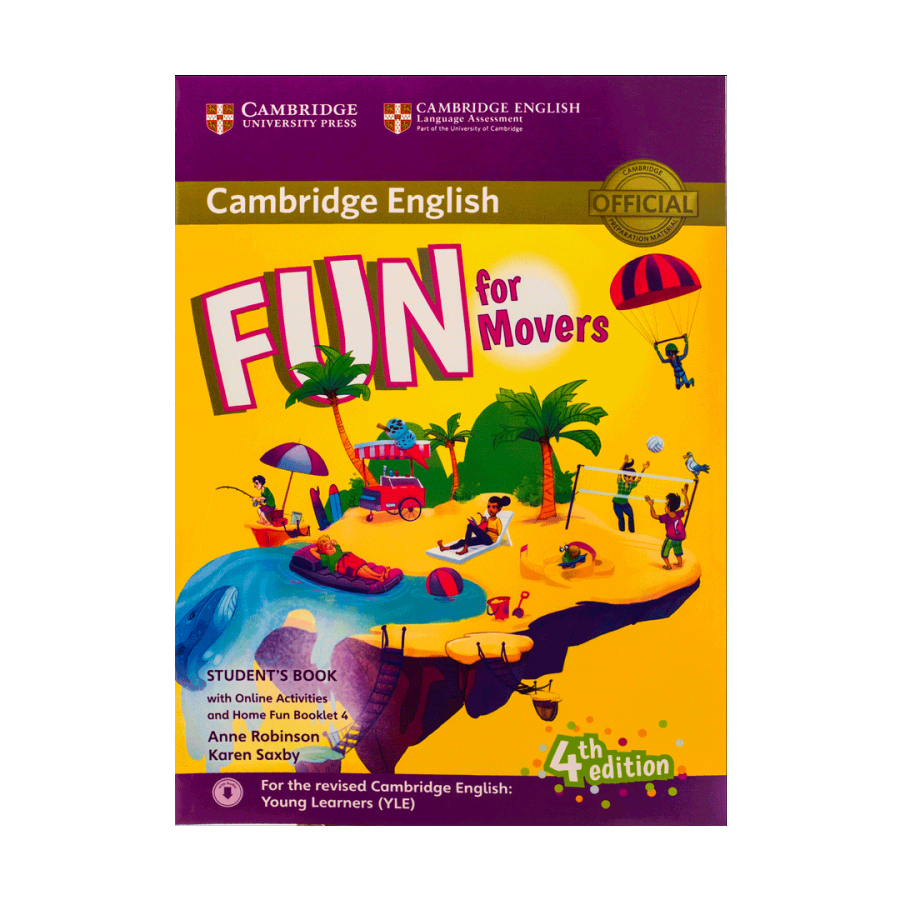  Fun for Movers Students Book 4th+CD