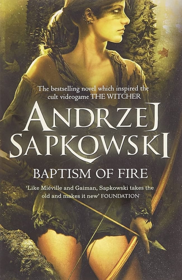کتاب The Witcher Baptism of Fire BOOK 5