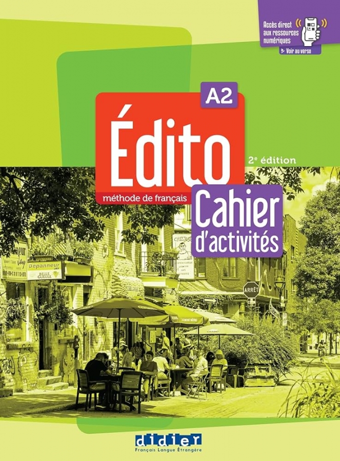 Edito 2 niv.A2+ Cahier 2022 جدید  