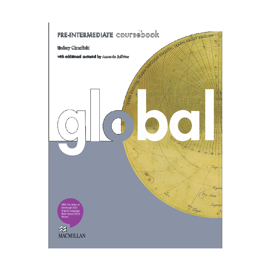 Global Pre-Intermediate Student Book with Workbook and CD