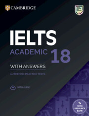 IELTS CAMBRIDGE 18 ACADEMIC کتاب