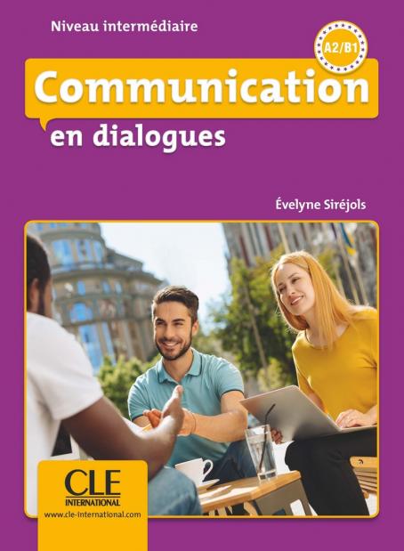 Communication en dialogues - N. intermédiaire - Livre + CD سیاه و سفید 