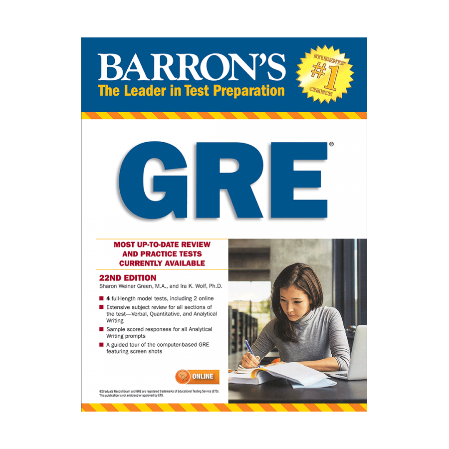 Barrons GRE 22nd Edition+CD