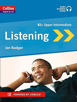 کتاب collins english for life- listening b2+ upper intermediate  رنگی