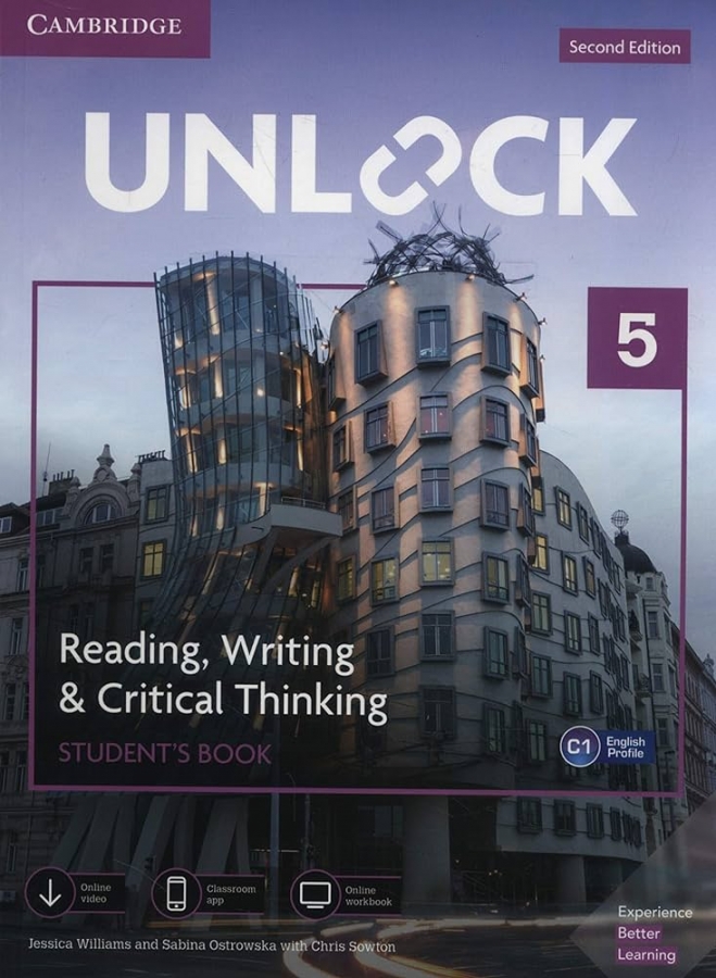کتاب Unlock 2nd Edition 5 Reading, Writing And Critical Thinking
