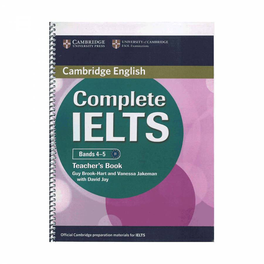 Cambridge English Complete IELTS teachers book B1 