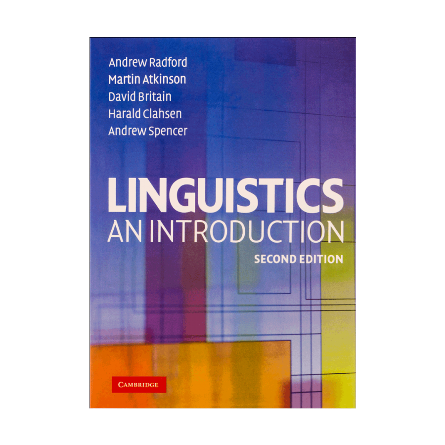 Linguistics An Introduction second Edition