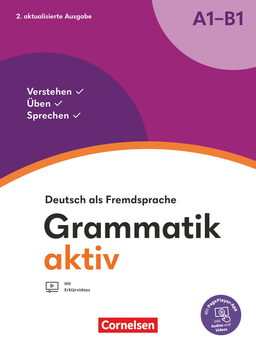 Grammatik aktiv Ubungsgrammatik A1/B1 جدید رنگی