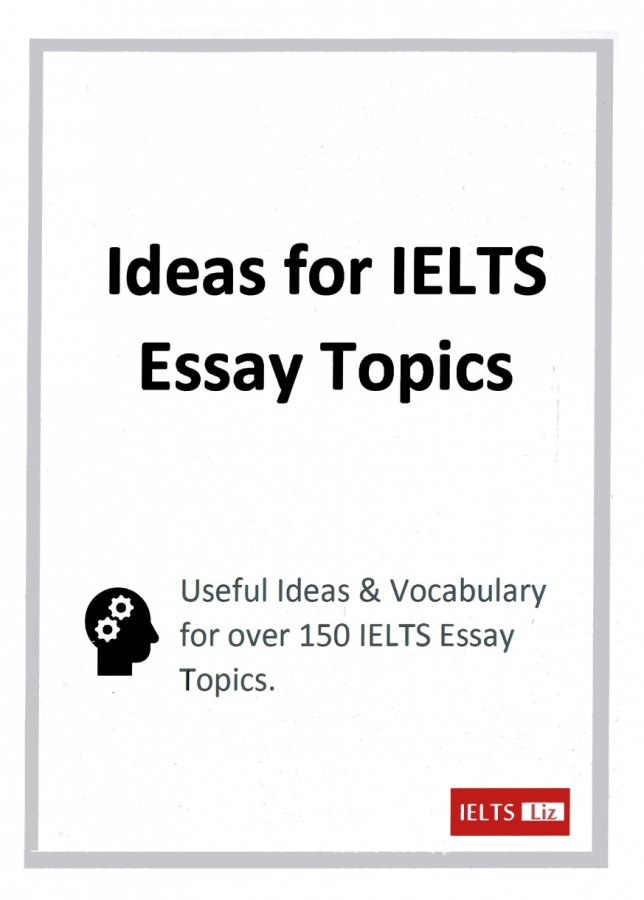Ideas for IELTS Essay Topics سه کتاب در یک جلد