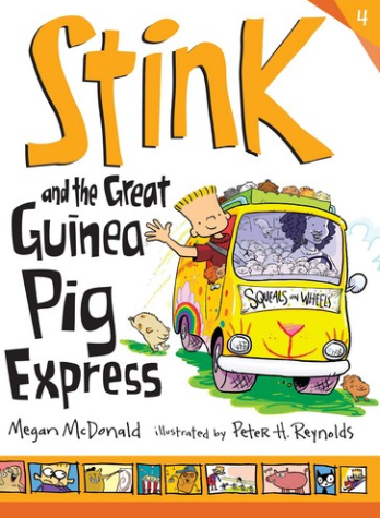 کتاب Stink 4 The Great Guinea Pig Express by Megan McDonald 